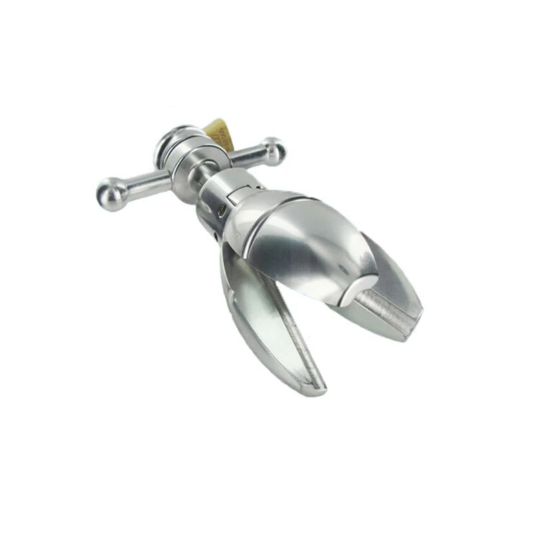 High Quality Stainless Steel Openable Anal Plug Heavy Anus Beads Lock With Handles DUilator Butt Sex Toy for Woman Man | Красота и