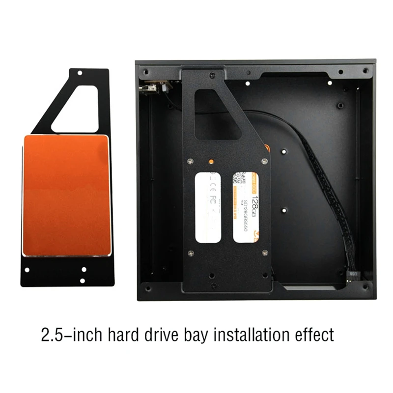 Чехол A01 Mini ITX для компьютера алюминиевый чехол-портфель домашнего кинотеатра