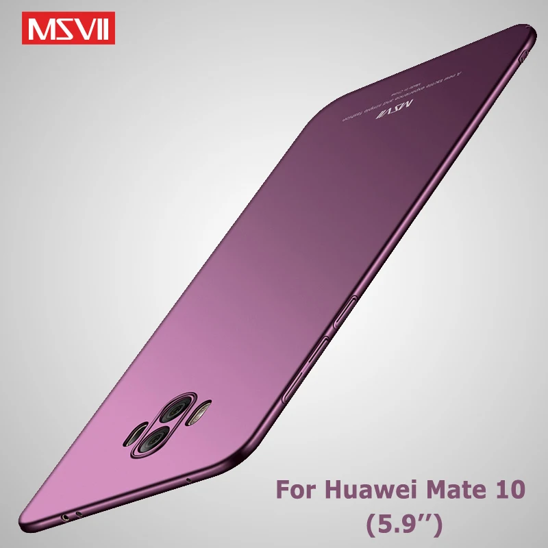 Msvii чехол для Huawei Mate 10 Pro тонкий матовый Lite Жесткий ПК Mate10 телефона|case for huawei|case forcase