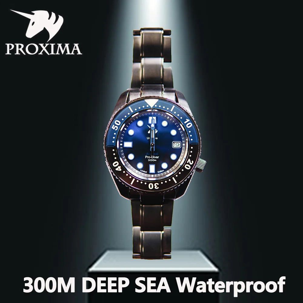 

Proxima 300M Automatic Men's Diver Watches Luxury Business SBDX001 Mechanical Sport Hand Wrist Watch Luminous C3 Sapphire Watch