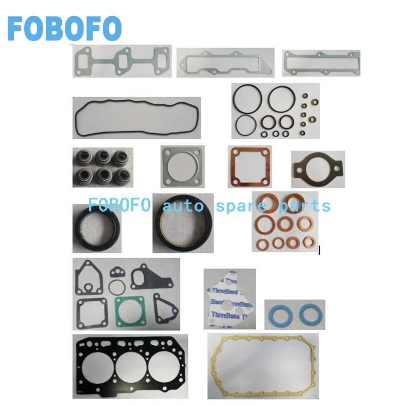 

Engine Full gasket overhaul set kit for Yanmar engine 3D88 parts