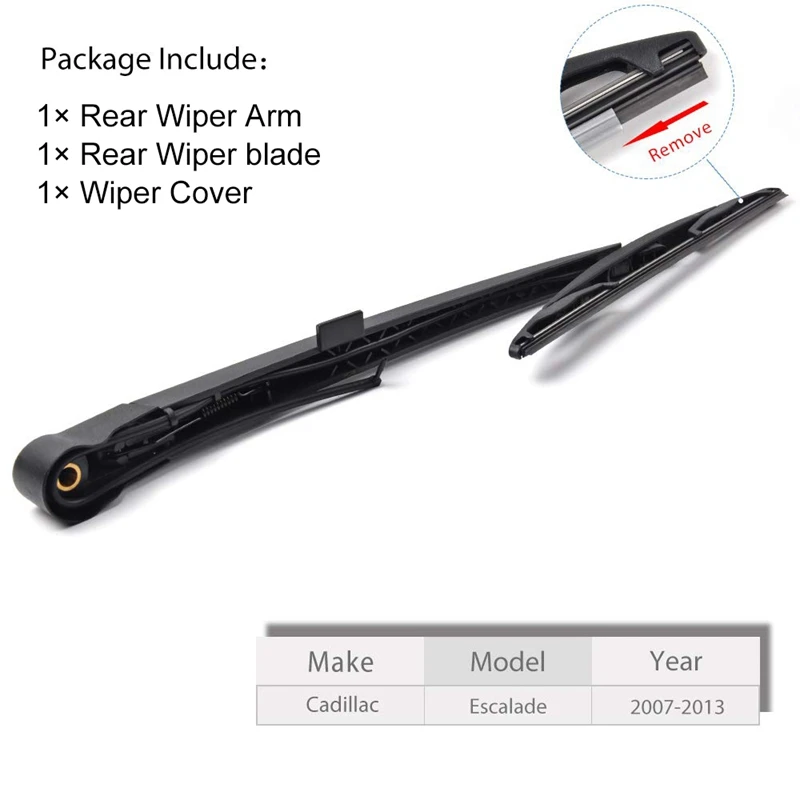 Задний рычаг стеклоочистителя набор-Задний для Cadillac Escalade GMC Yukon Chevy Tahoe Suburban 2007-2013