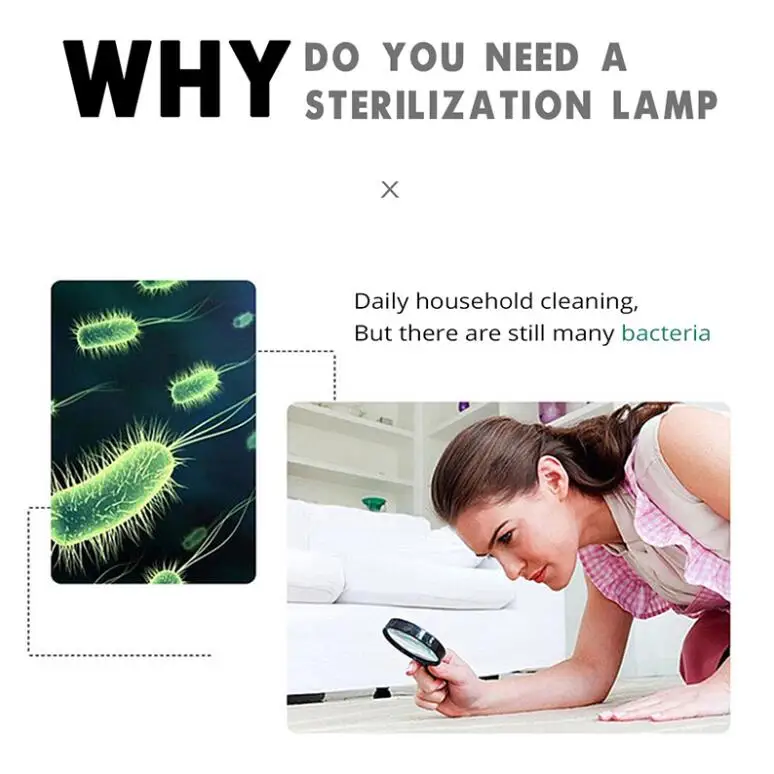 110V-220V E27 УФ-лампа для дезинфекции 2385 SMD LED Стерилизация 250нм УФ-Светлый гермицидный лампочка дезинфекция.