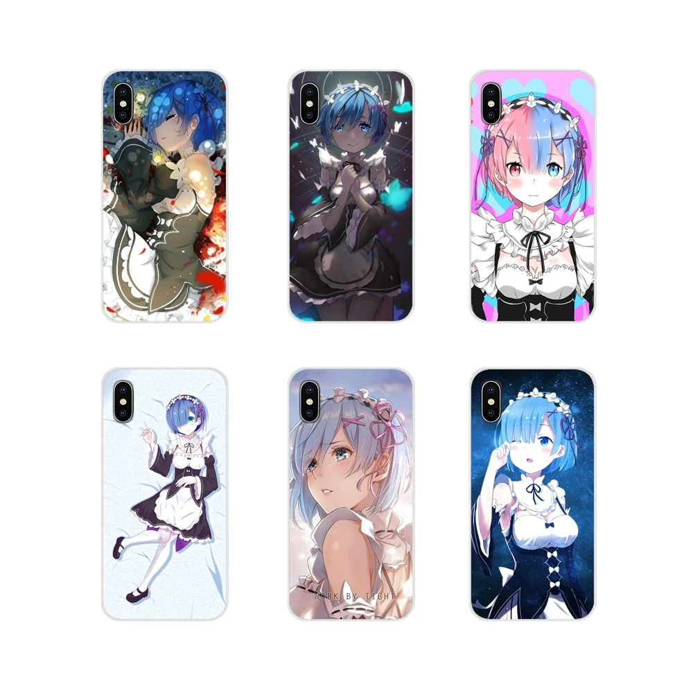 Для samsung Galaxy J1 J2 J3 J4 J5 J6 J7 J8 Plus 2018 Prime 2015 2016 2017 Rem Re Zero Girl Аниме аксессуары чехлы для