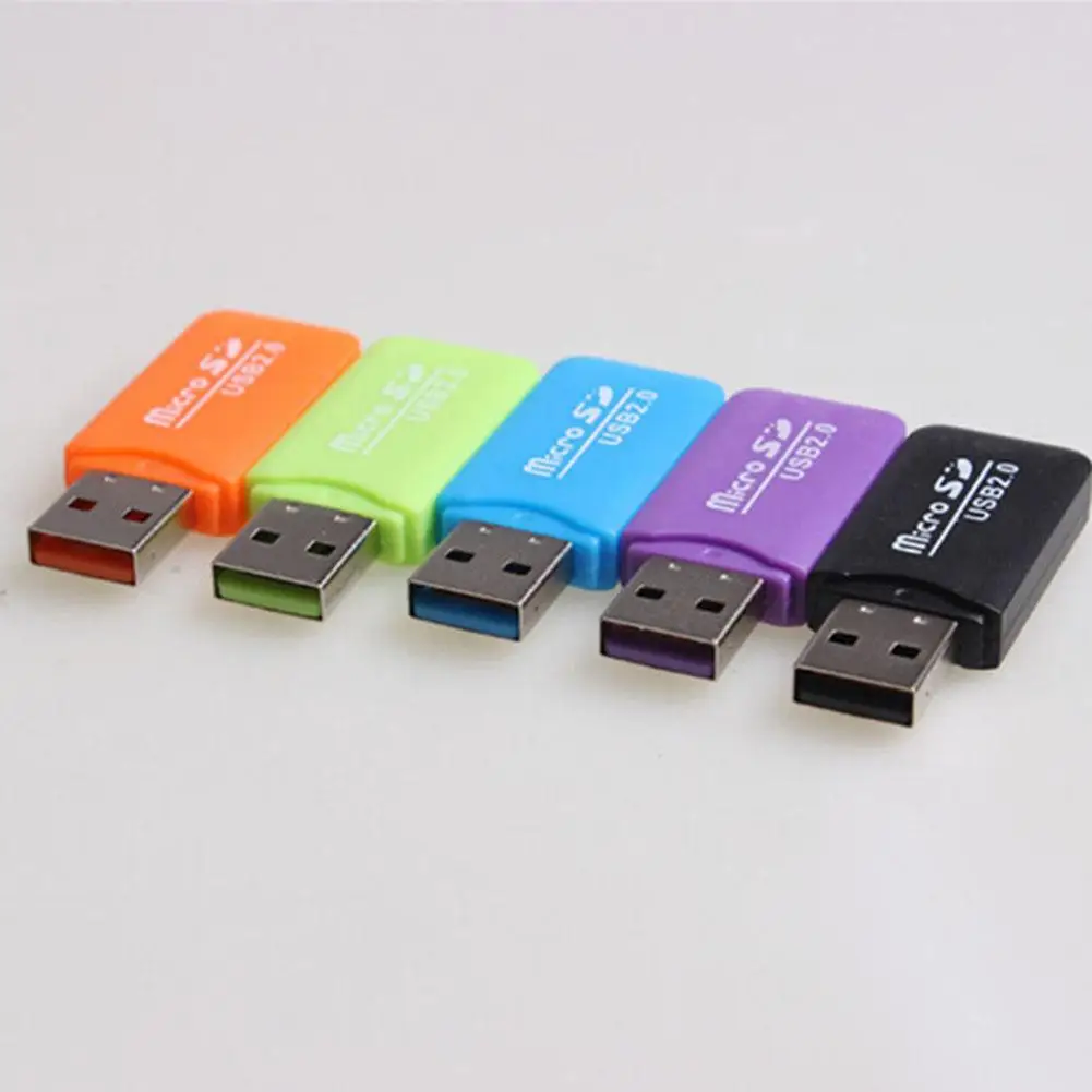 Usb 2 0 высокоскоростной sd кард ридер диск памяти TF микро Безопасность цифровой