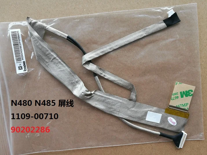 

Video screen Flex cable For Lenovo N480 N485 N480A laptop LCD LED Display Ribbon cable 1109-00710 90202286