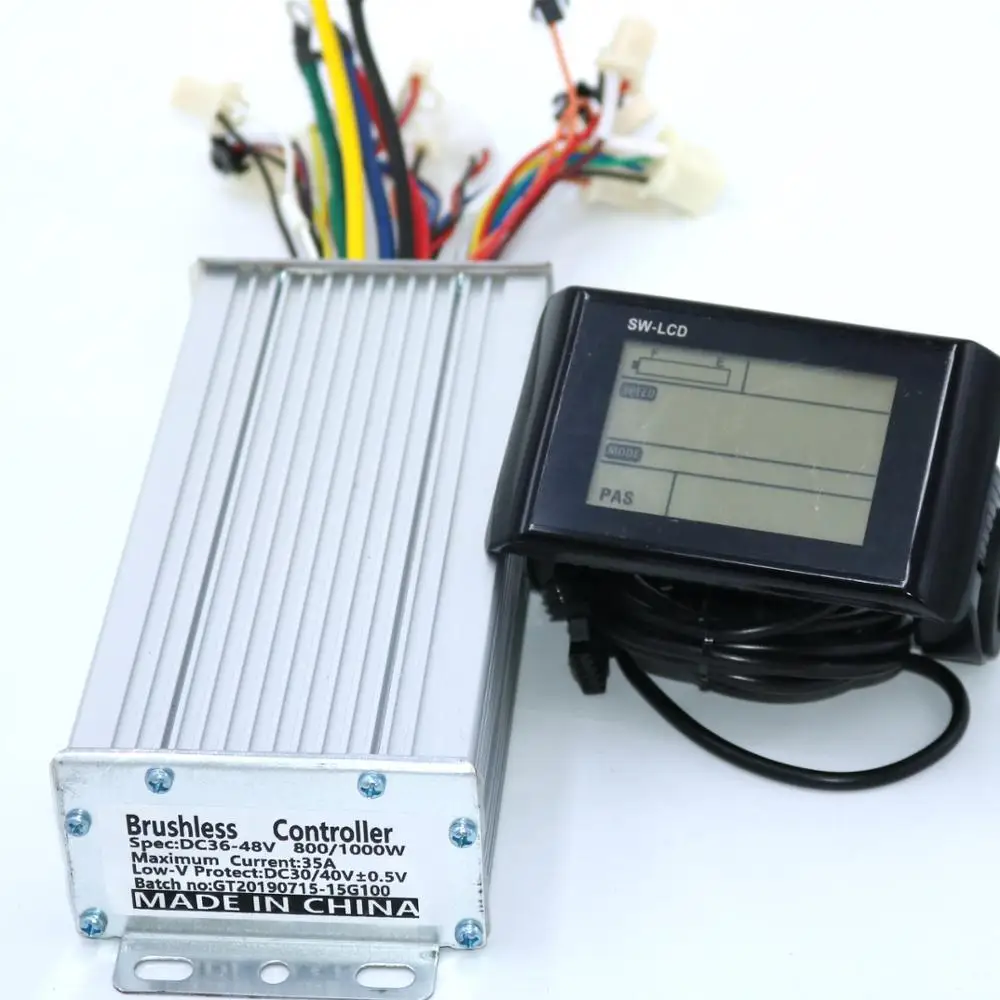 Greentime 36V 48V 800W 1000W 35A бесщеточный контроллер двигателя постоянного тока