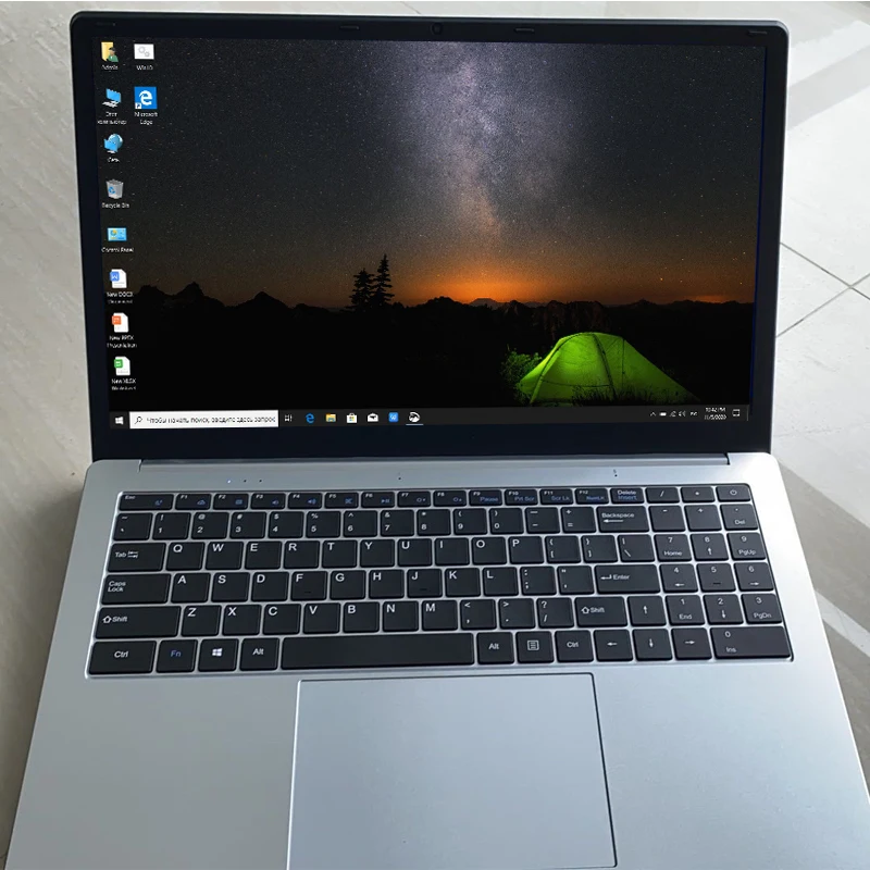 Ультратонкий ноутбук AKPAD 15 6 дюймов процессор Celeron J4115 система Win10 Pro