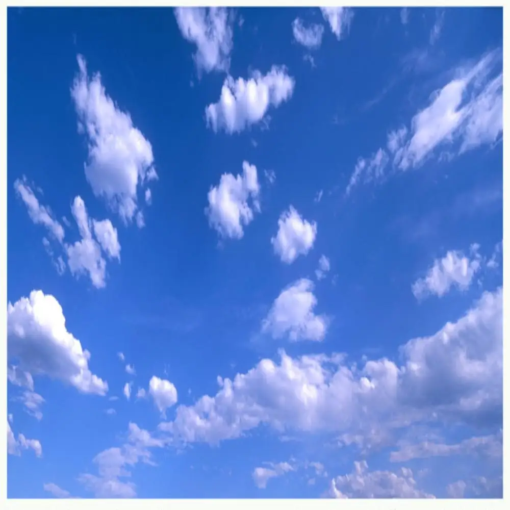 

Пользовательские 3D потолочные Настенные обои синее небо и белое облако потолок настенные фоновые обои