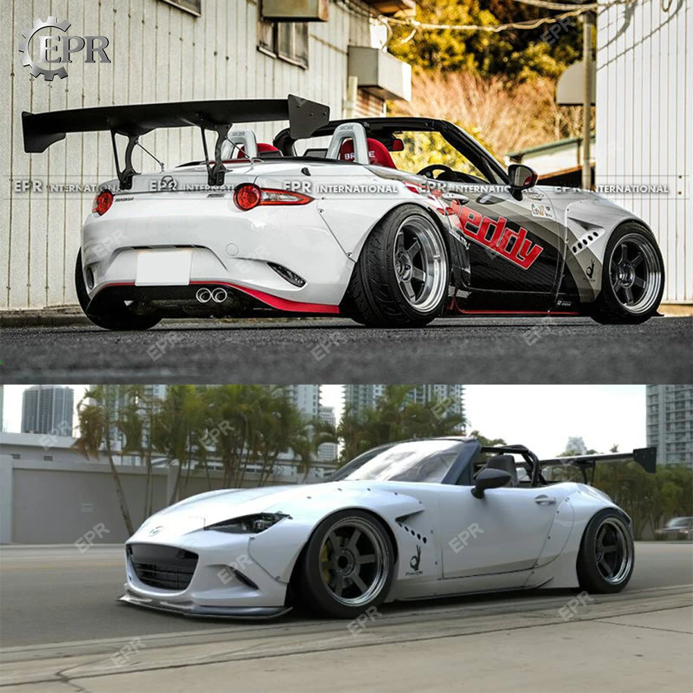 Для Mazda MX5 ND5RC родстер Miata Роба Стиль сзади углеродного волокна GT Спойлер