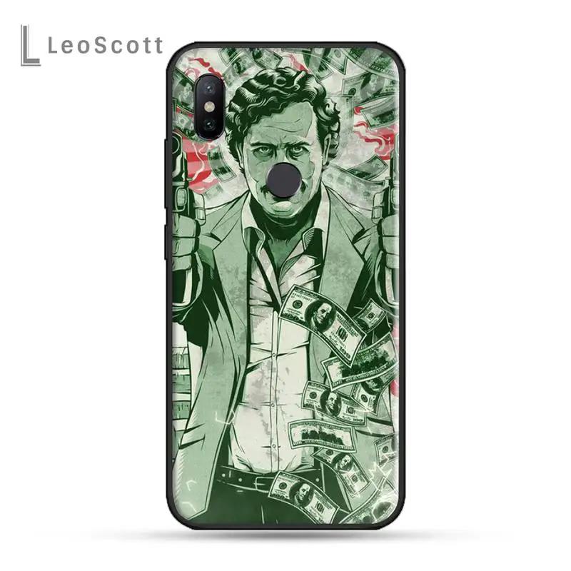 

Narcos TV series Pablo escobar luxury Phone Case funda For Xiaomi Redmi 7 8 9t a3 9se k20 mi8 max3 lite 9 note 9s 10 pro