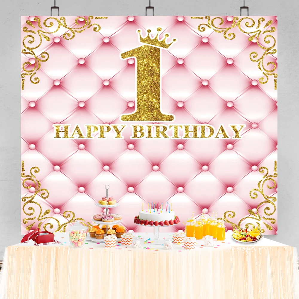 Фон для фотосъемки с изображением воздушных шаров на день рождения семейной