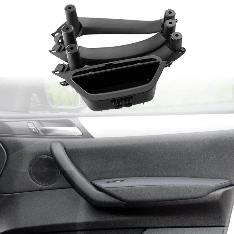 

LHD Car Door Interior Inner Handle Pull Trim For BMW F25 X3 F26 X4 2010-2017 Auto Accessories Front Rear Left Right Door