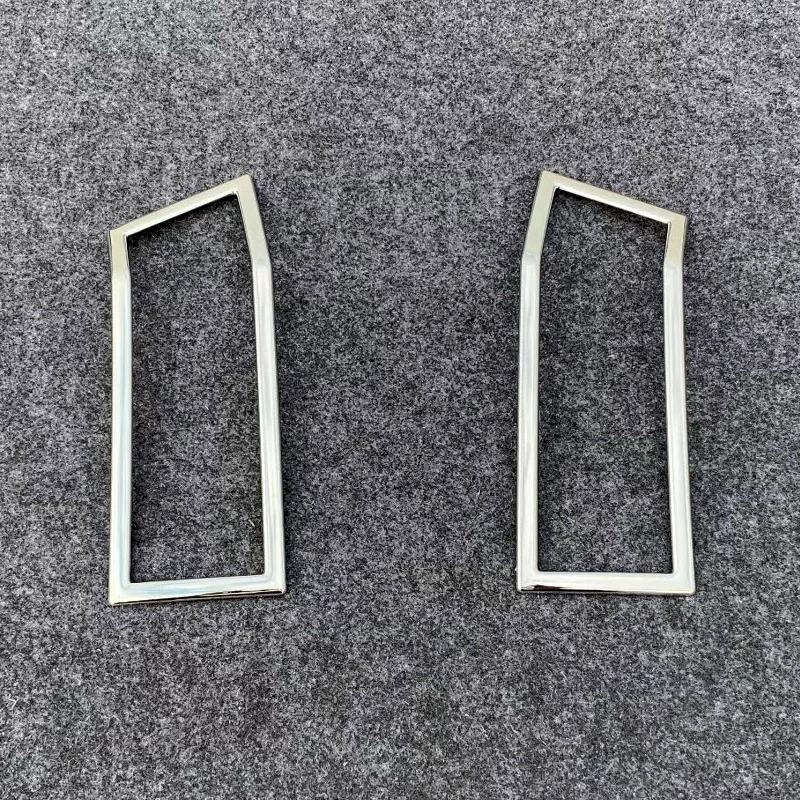 

Car Styling 2PCS ABS Chrome Exterior Rear Fog Light Lamp Cover Trim for Mitsubishi Delica 2019 2020 accessories