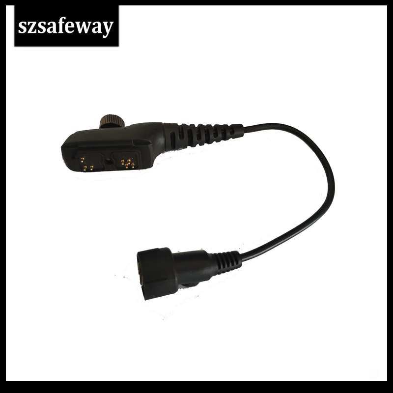 Szsafeway Новая двухсторонняя радио шумоподавляющая гарнитура для Hytera PD780 PD785 |