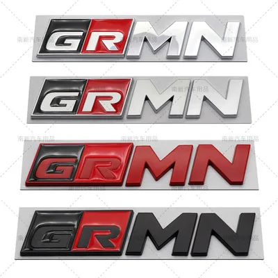 1X Металлическая Автомобильная наклейка GRMN Спортивная эмблема значок наклейки