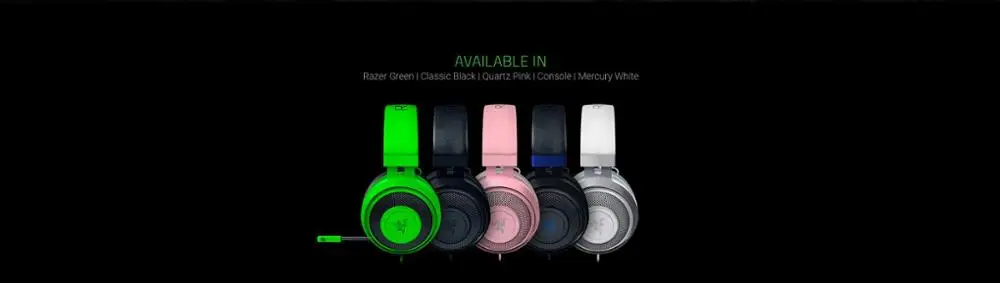 

Razer Kraken 2019 Gaming Headset,compatible with PC, For Mac, Xbox One*, PS4, Nintendo Switch and mobile devices with a 3.5mm