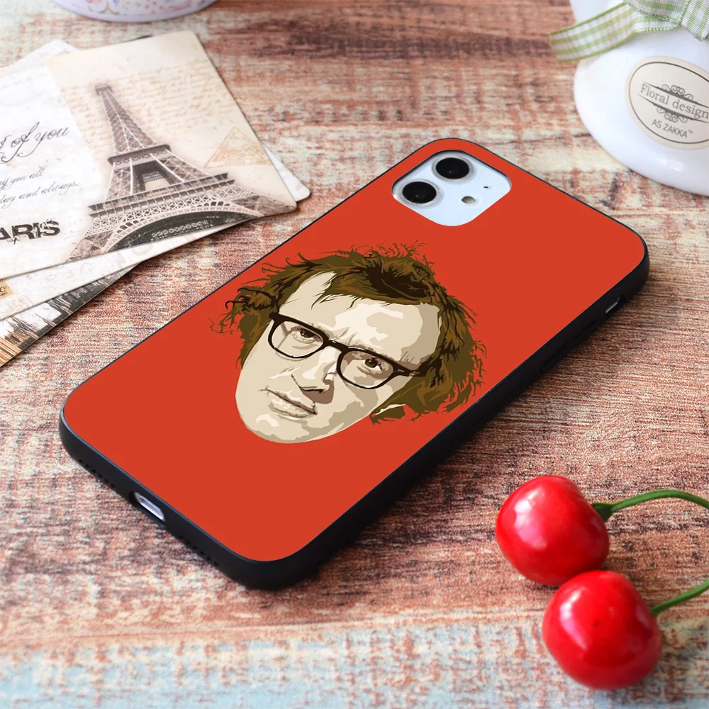

For iPhone Woody Allen Soft TPU Border Apple iPhone Case