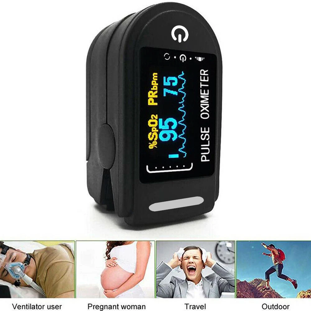 

Portable Finger Oximeter fingertip Pulsioximetro Heart Rate Saturometro Household Health Monitors Pulse OLED Oximeter Oximetro