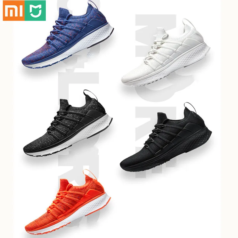 Умные кроссовки Xiaomi Mijia 2 в наличии спортивная обувь техника Uni Mould новая система