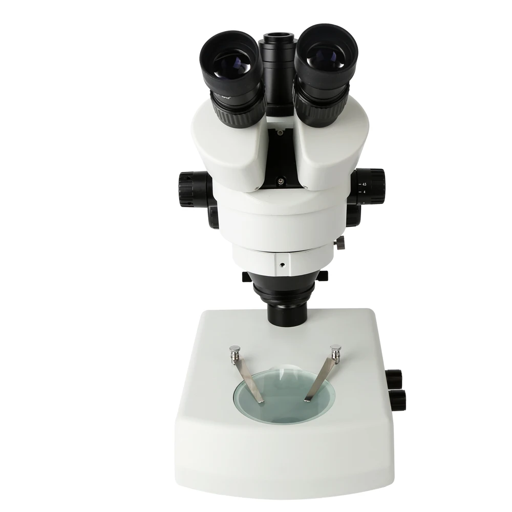 

KAISI ZS7045P-BL2 Professional Stereo Microscope Has Dioptric Adjustment LED Light Source Provides Bright Cool Light