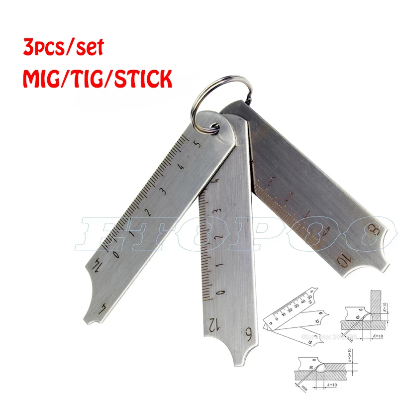 Набор ключей для сварки MIG/TIG/STICK набор из 3 предметов|Шаблоны| |