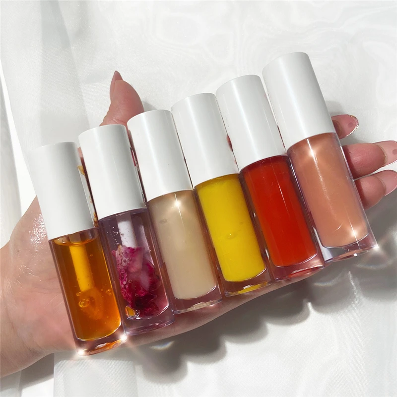 С натуральным растительным экстрактом Extarct высокий блеск для губ масло