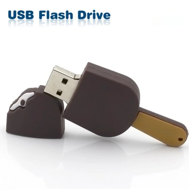 Шоколадная модель usb флеш-накопитель 64 ГБ 32 ГБ 16 ГБ 8 ГБ флеш-накопитель 3,0 Мини Портативный 128 Гб карта памяти Флешка для хранения флэш-диск