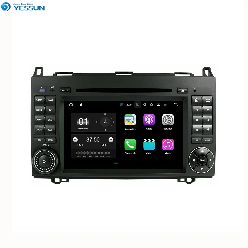 

YESSUN For Benz A-W169 2005~2011 Android Car Navigation GPS Audio Video Radio HD Touch Screen Stereo Multimedia Player.