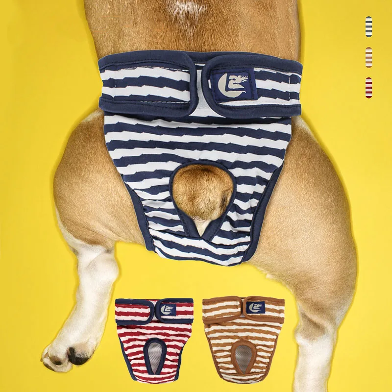 Трусики для собак женские многоразовые подгузники чихуахуа трусики менструации