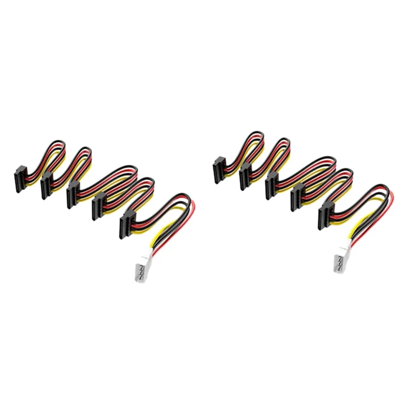 

One-Point-Five SATA Power Cord Serial Port 4Pin to SATA 15Pin 2.5 Inch 3.5 Inch Hard Drive Optical Drive Universal