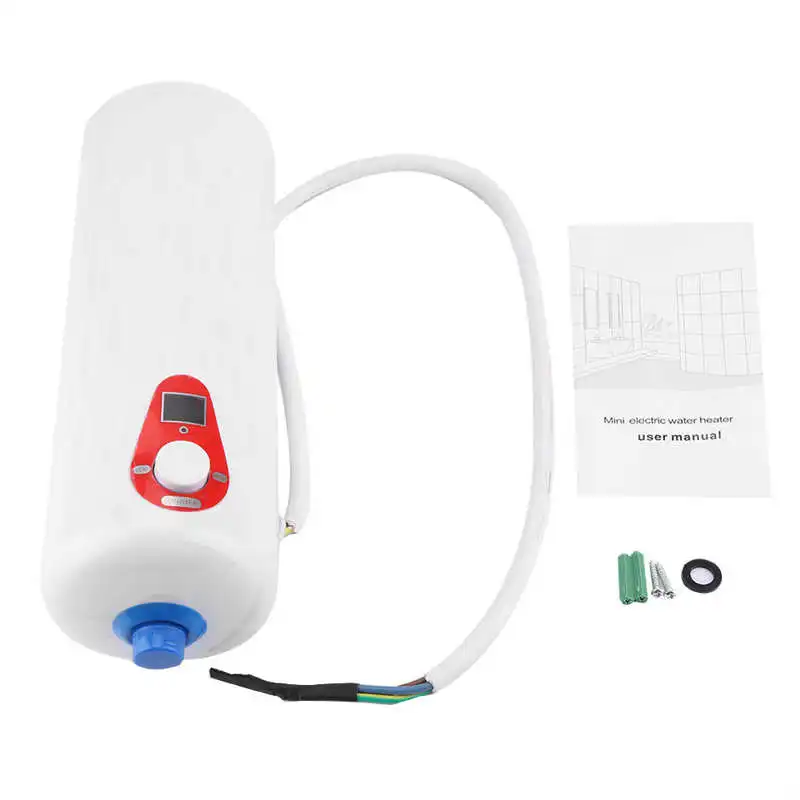 

6500W Mini Instant Electric Water Heater Tankless Shower Hot Water System Kitchen