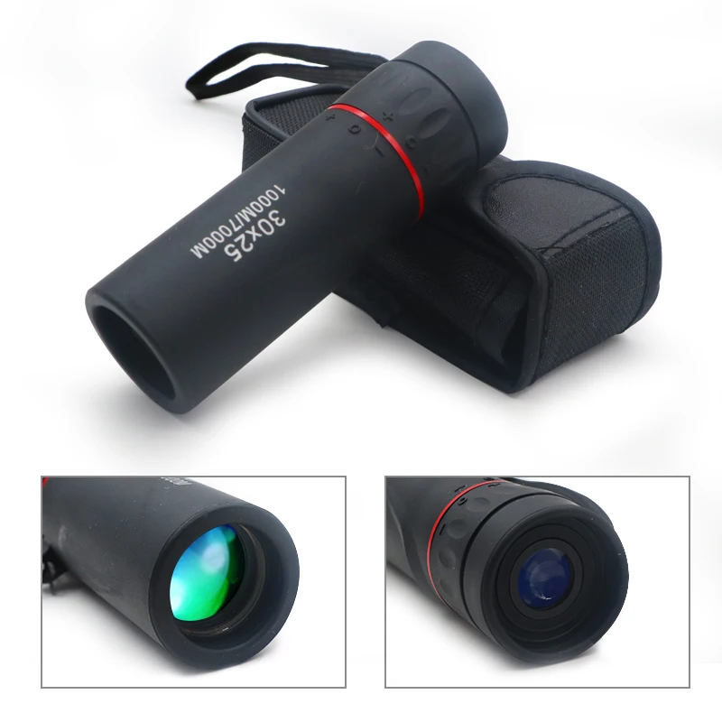 Монокулярный телескоп высокой четкости 30X25 водонепроницаемый портативный мини