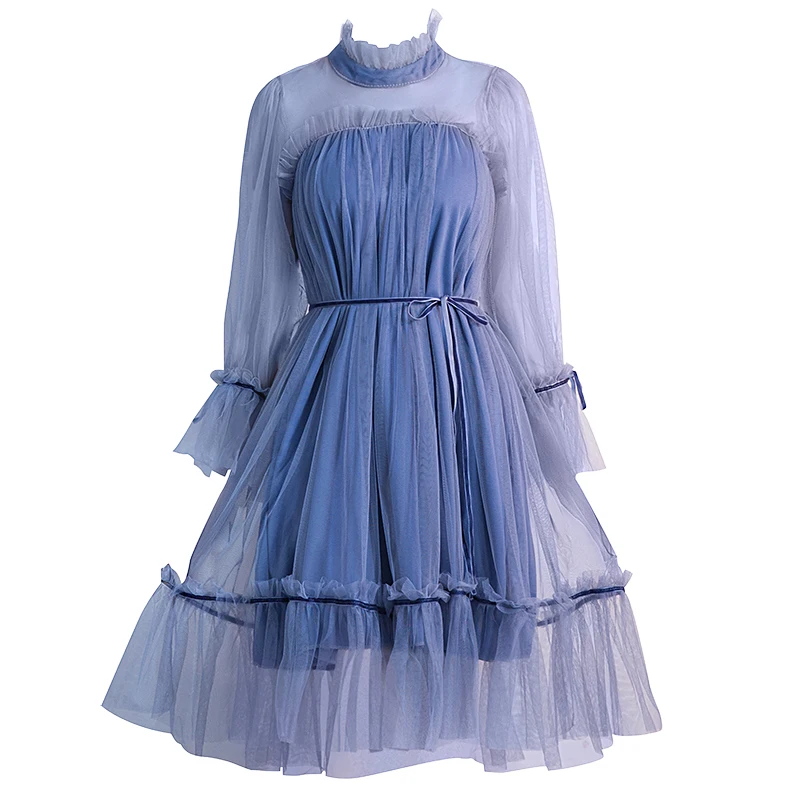 Синие Элегантные платья невесты вечернее свадебное платье до колена плюс размер