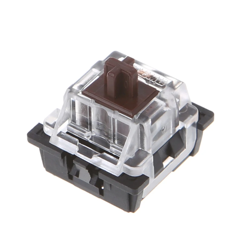 

10Pcs 3 Pin KeyCaps Brown Mechanical Keyboard Switch for cherry MX Keyboard