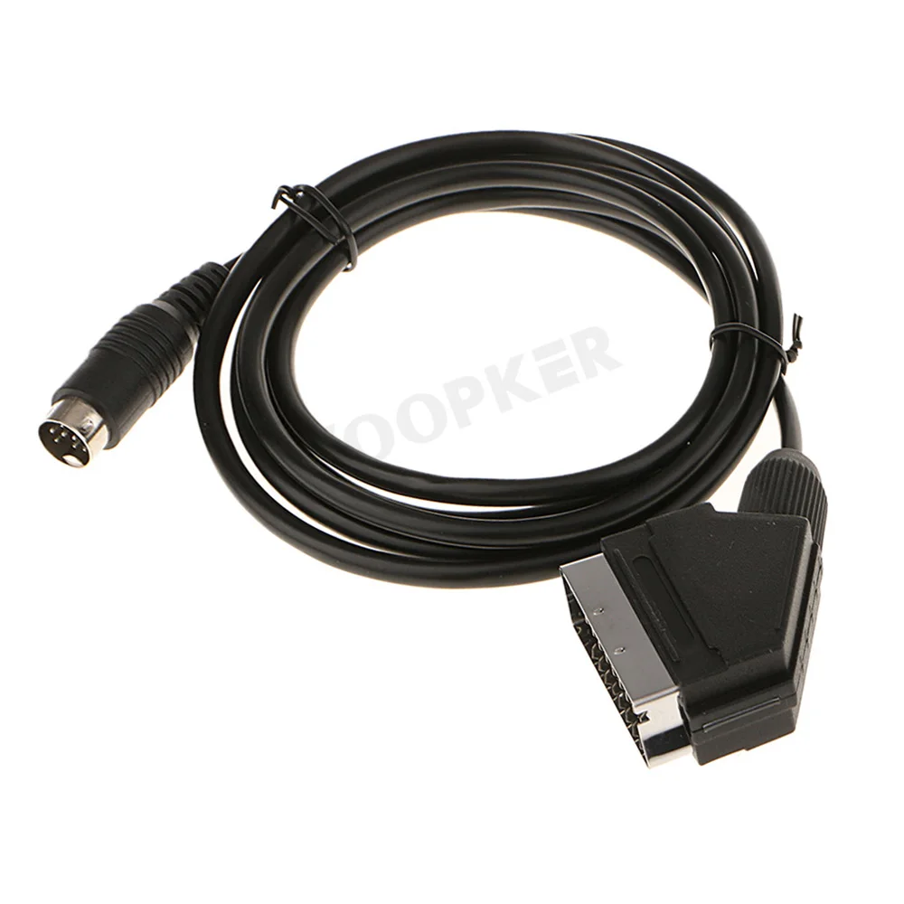 rgb scart lead cable for sega mega drive 2 genesis 2 megadrive 2 md2 rgb av scart cable 1 8m6ft free global shipping