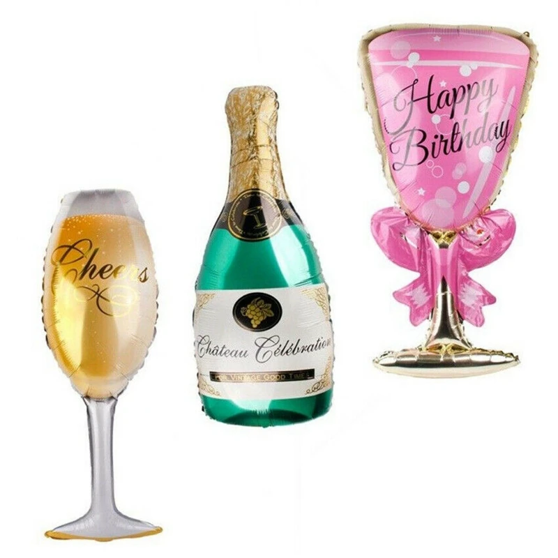 1 Набор 8 шт. воздушные шары в виде бутылки вина виски|Воздушные и аксессуары| |