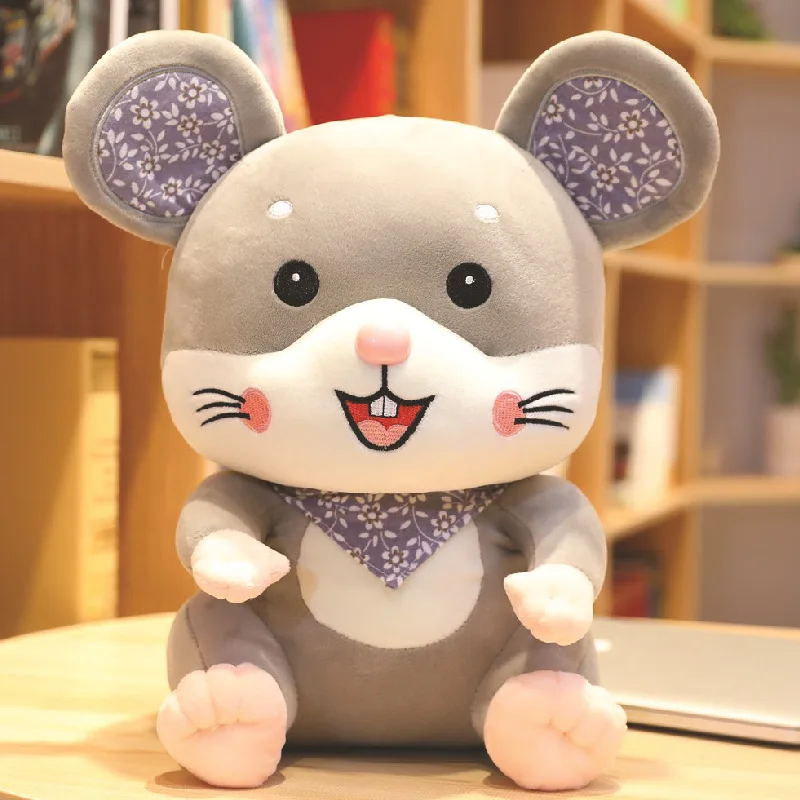 Мягкий благоприятный крыса плюшевые игрушки Мультяшные рюкзаки в виде 3D