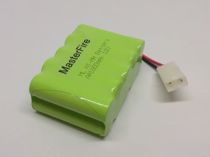 Новый оригинальный Ni MH аккумулятор MasterFire 12 в AA 1800 мАч перезаряжаемые NiMH батареи с