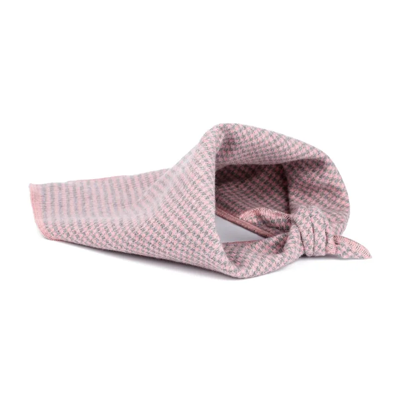 Модные зимние банданы для домашних животных в стиле гусиные зубы хлопковые