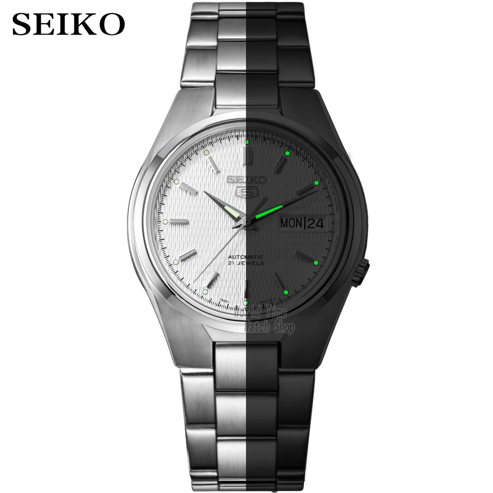 Часы seiko мужские с автоподзаводом брендовые Роскошные спортивные