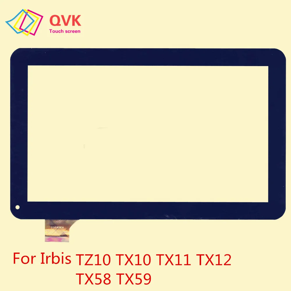 

10.1 Inch Black touch screen for Irbis TZ14 TZ13 TZ15 TZ10 TX58 TX12 TX11 TX10 TX59 3G 4G Capacitive touch screen panel