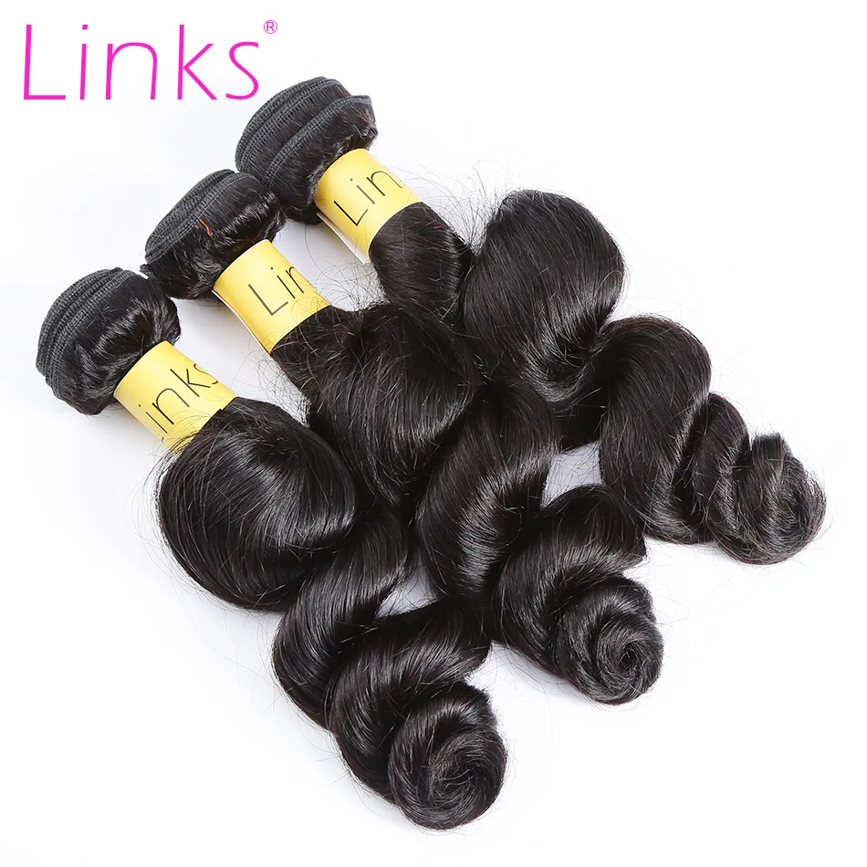 Пучки человеческих волос 8 30 дюймов свободная глубокая волнистая 3 пряди ка 28