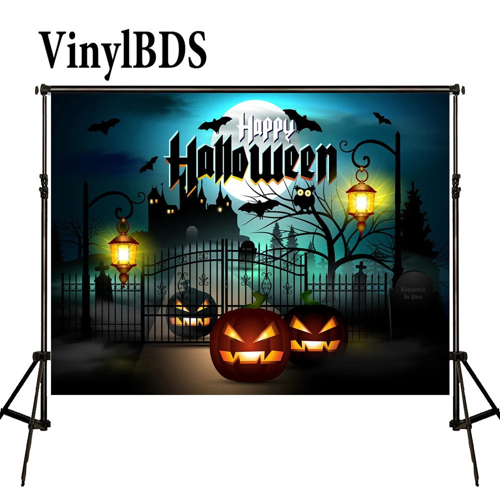 

VinylBDS фоны Мультфильм Хэллоуин фон школа фон замок фотография Фон Хэллоуин Тыква фон