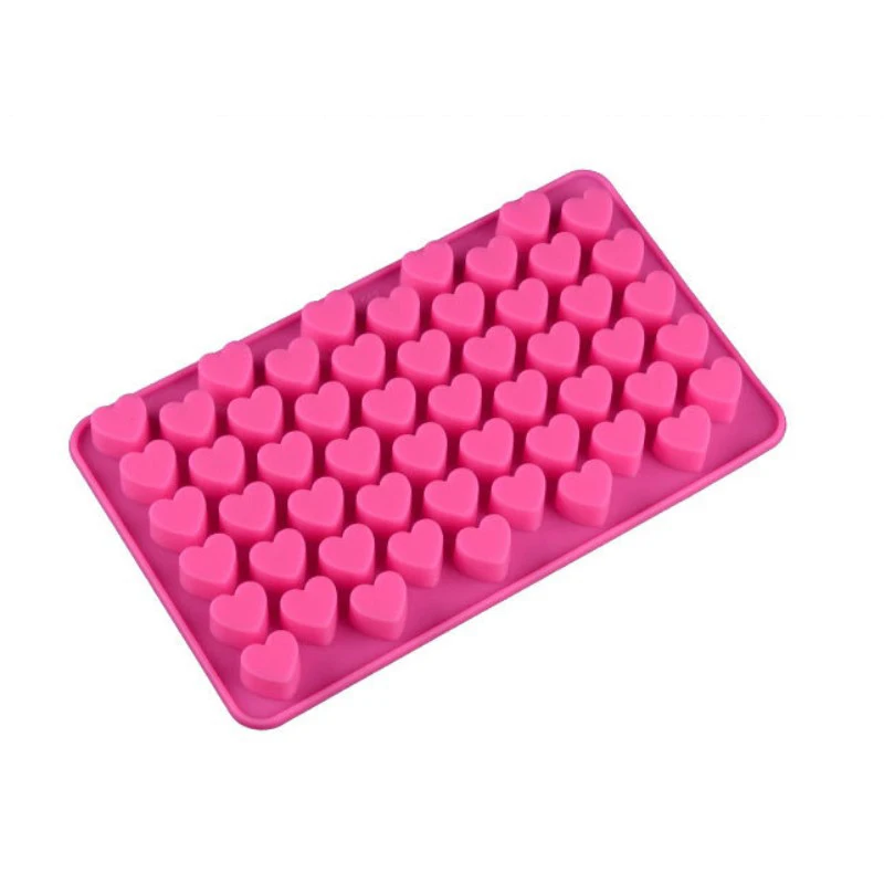 Мини Силиконовые Формочки в форме сердца вечерние формочки для напитков желе