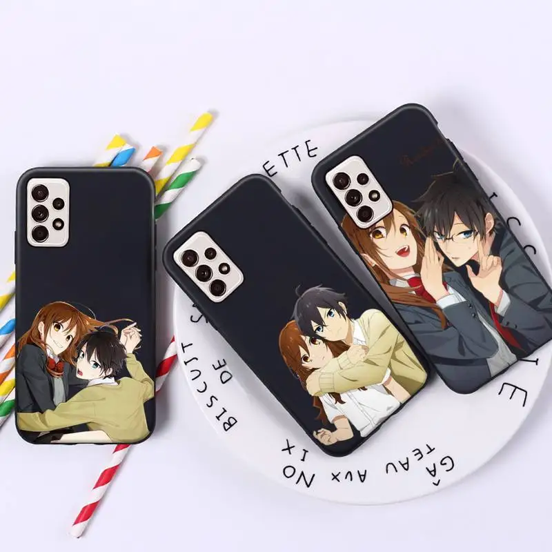 

Miyamura Izumi Horimiya couple Phone Case For Samsung A51 A32 A52 A71 A50 A12 A21S S10 S20 S21 Plus Fe Ultra