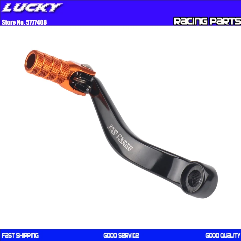 

CNC Aluminum Billet Gear Shifter Shift Lever For 400-640 LC4 1997 1998 1999 2000 2001 2002 - 2006 Motocross Enduro Dirt bike