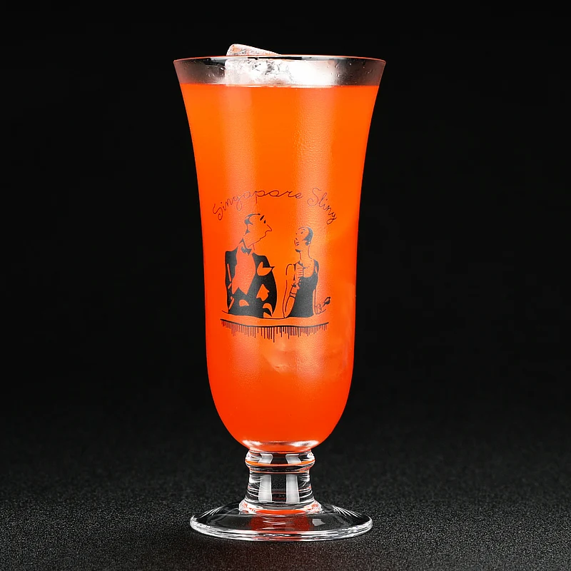 Бессвинцовый Кристалл ручной работы Кубок командора Сингапура коктейльное