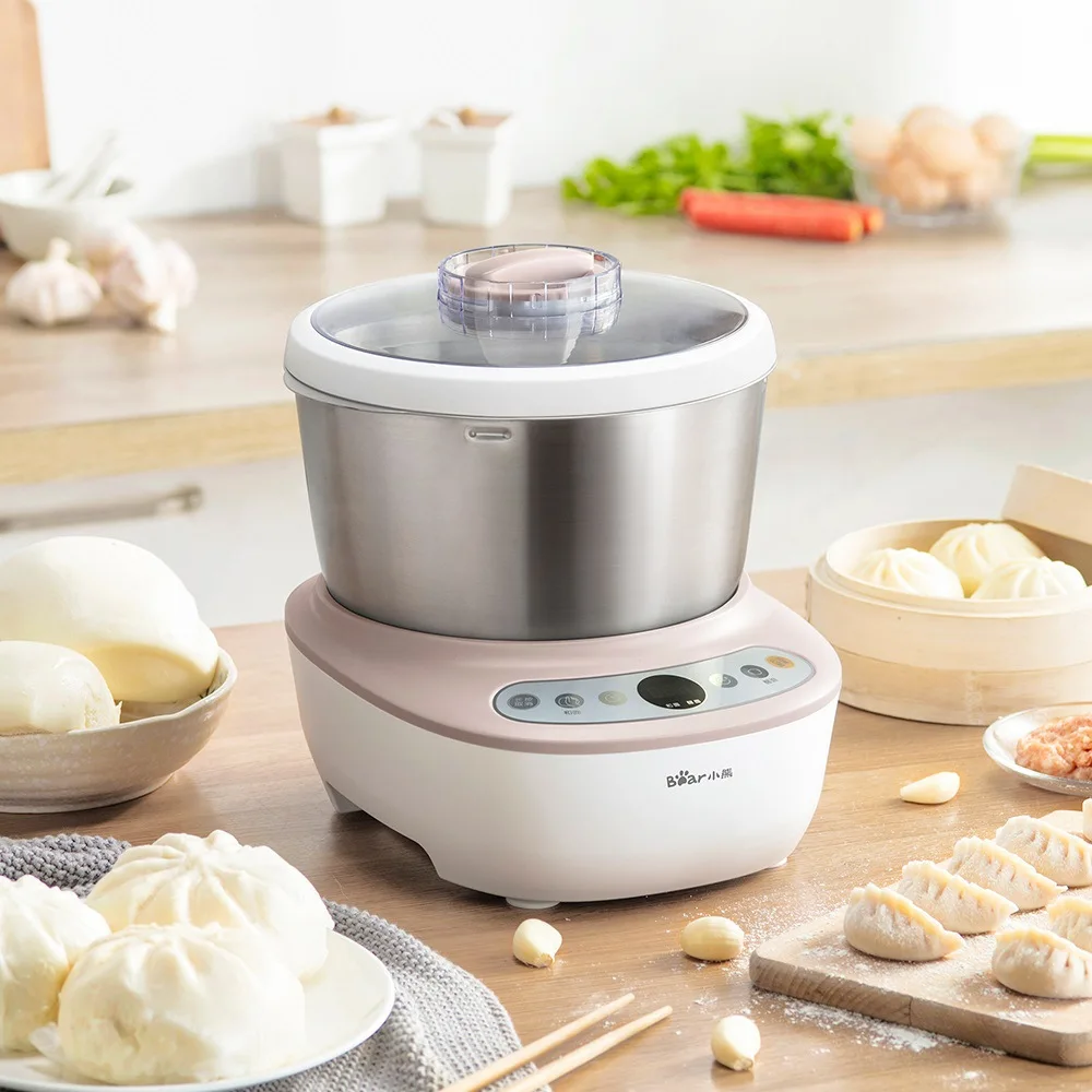 

5L Electric Dough Mixer 220V Household Dough Mixer Machine Automatic Flour Fermenting Mixing Machine Multifunction Food Mixer