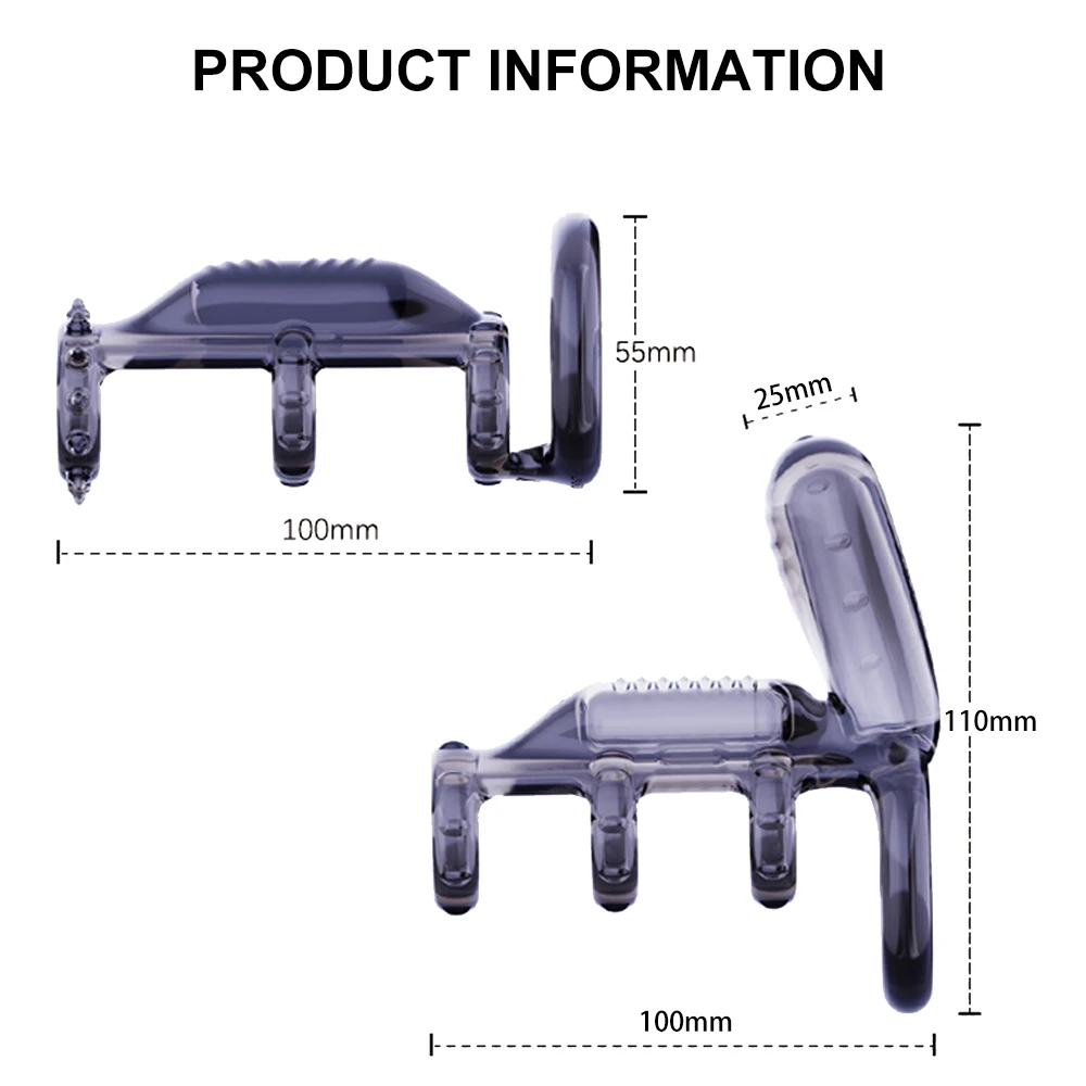 Вибратор для стимуляции точки G мужской задержки эякуляции насадка на пенис